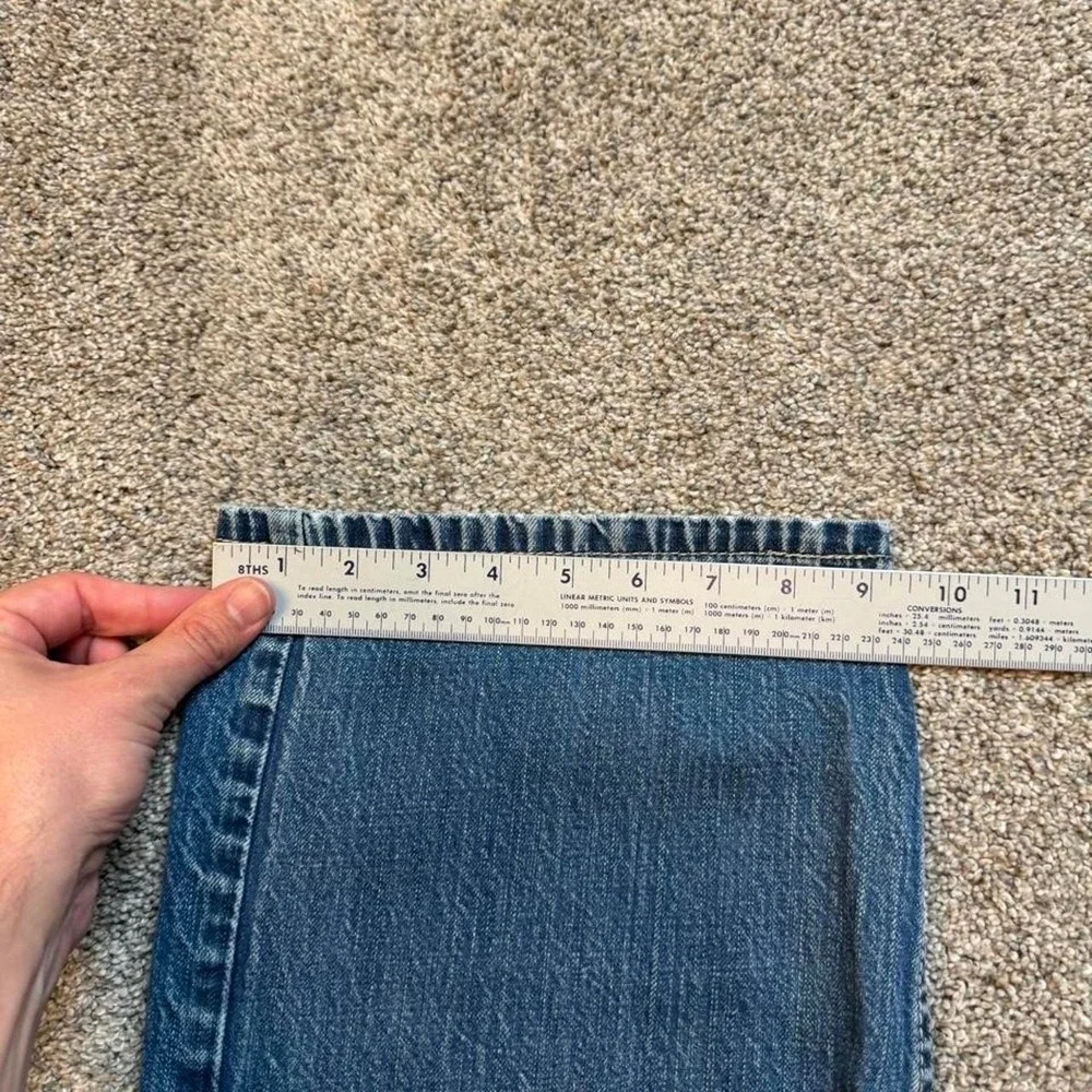 Vintage Y2K Levi's silvertab baggy wide leg denim blue jeans size 36x34